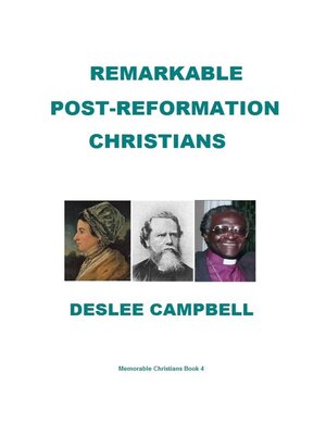 cover image of Remarkable Post-Reformation Christians